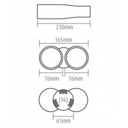 Ieșire tub eșapament (Ø tub eșapament până la 55mm)