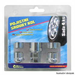 Piuliţe de siguranţă roţă F M12x1, 25 con conic