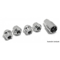 Piulițe de siguranță roți G M12x1, 50 conic
