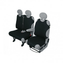 Tricou auto din bumbac pentru furgonete 1+2 negru