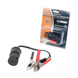 Soclu cu cleme pentru baterie auto 12/24V