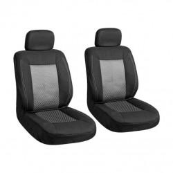 Huse auto negru/gri 2buc
