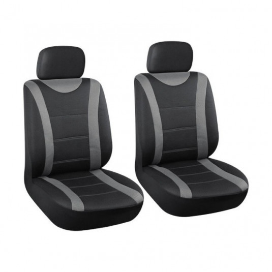 Huse auto negru/gri 2buc