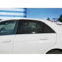 Parasolar retractabil 2buc - formă trapezoidală