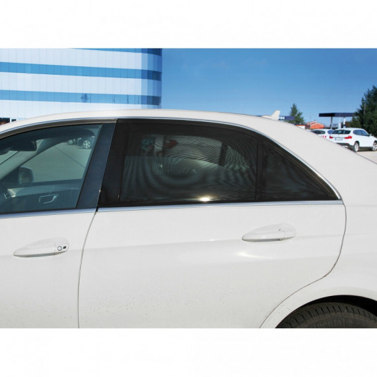 Parasolar retractabil 2buc - formă trapezoidală