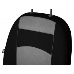 Huse scaune fata Tuning 1+1 100% gri 2buc