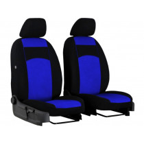 Huse fata Tuning 1+1 100% albastru 2buc