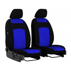 Huse fata Tuning 1+1 100% albastru 2buc