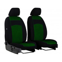 Huse auto faţă Tuning 1+1 100% verde 2buc