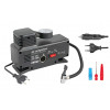 CARACTERISTICI: - alimentare prin bricheta autoturismului (12 V) / conexiune prin priză electrică 220V - presiune de funcționare: maximum 18 bar - setul include 4 conectori pentru umflare, ...