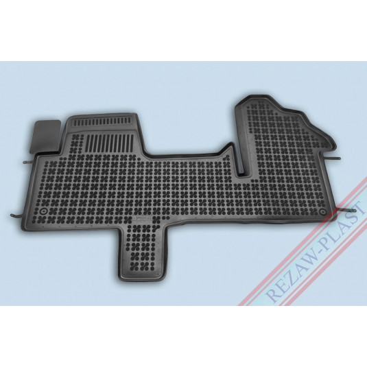 Covorase de cauciuc Renault Master III cu material suplimentar pe partea șoferului (din 2019) cu margine ridicată