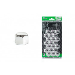 Set capace pentru şuruburi roţi 21mm – cromate