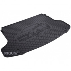 Covoraș de cauciuc pentru portbagaj HYUNDAI i30 Fastback - FĂRĂ PODEA INTERMEDIARĂ (din 2019)