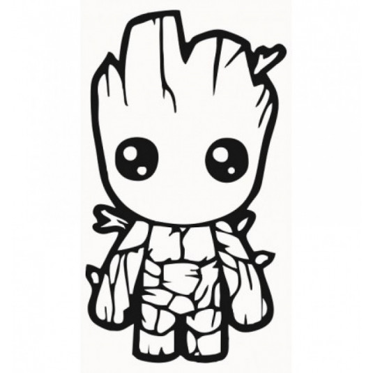 AUTOCOLANT GROOT