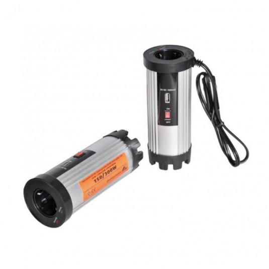 Convertor de tensiune de la 12V la 220V 150/300W