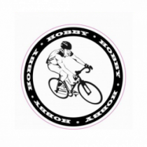 Sticker hobby ciclist