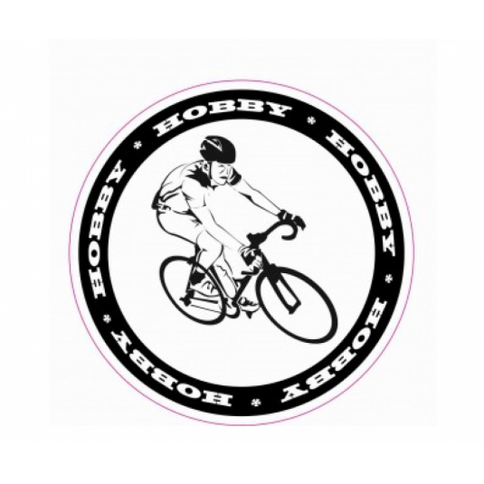 Sticker hobby ciclist