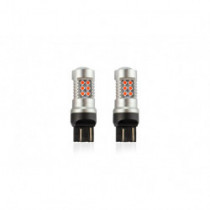 Becuri LED CANBUS T20 21/5W 12V/24V rosu