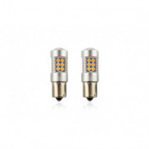 Becuri LED CANBUS (P21W) 12V/24V portocaliu