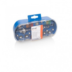 Set becuri H7+H7 30buc UNI