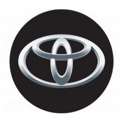 Autocolante din răşină 3D TOYOTA 4 buc.