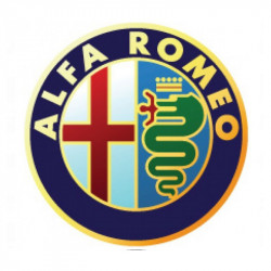 Autocolante din rășină 3D ALFA ROMEO 4 buc.