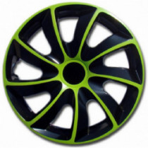 Capace 14 inci verde-negru
