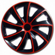 Capace roti 16 inch rosu-negru