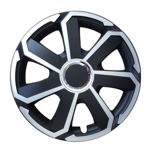 Capace 16 MTX inch argintiu-negru