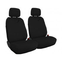 Tricouri auto Cotton - complet negru 2buc