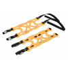 Curele universale de eliberare pentru eliberare de urgență din zăpadă și gheață. Curelele sunt potrivite pentru toate dimensiunile obișnuite de pneu (discuri ALU și oțel). Fixare perfectă, cu eliberare rapidă și în același timp unu...