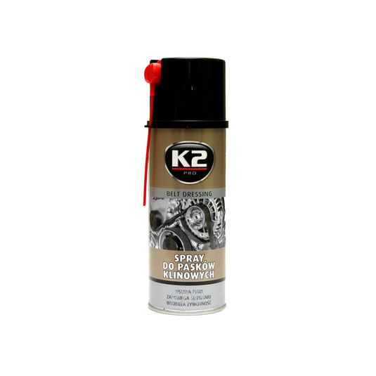 K2 Belt Dressing 400ml spray pentru curele trapezoidale