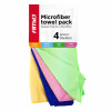 Descriere produs: Set 4 tipuri de lavete destinate pentru: - interior - uscarea - geam - polisare