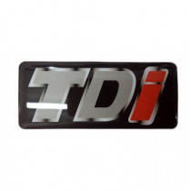 Autocolant TDI - roșu I