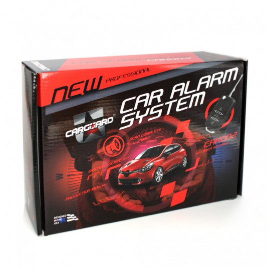Alarma auto dual-zone cu telecomanda V2
