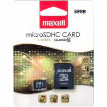 Card de memorie MicroSDHC 32GB CL10 + adaptor 854718 MAXELL