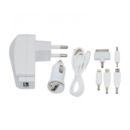 Set de încărcare pentru telefoane mobile UNI 12/24V, 230V