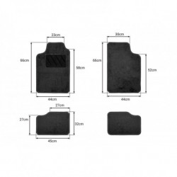 Covorase textile auto, universale TEX-1