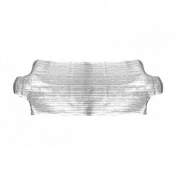 Parasolar universal argintiu IARNĂ/VARĂ- 250x90cm