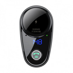 Transmițător FM BASEUS 2x USB bluetooth negru