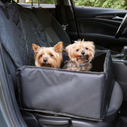 Ladă de transport pentru animale și protecție de scaun 2 în 1