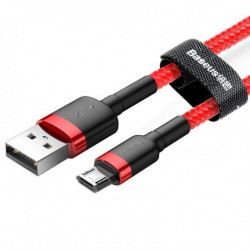 Cablu USB la micro USB BASEUS Cafule 1,5A 200cm roșu
