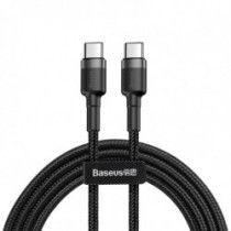 Cablu USB-C la USB-C BASEUS Cafule PD 2.0, QC 3.0, 60W, 200 cm