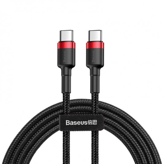 Cablu USB-C la USB-C PD BASEUS Cafule PD 2.0 QC 3.0 60W 200 cm