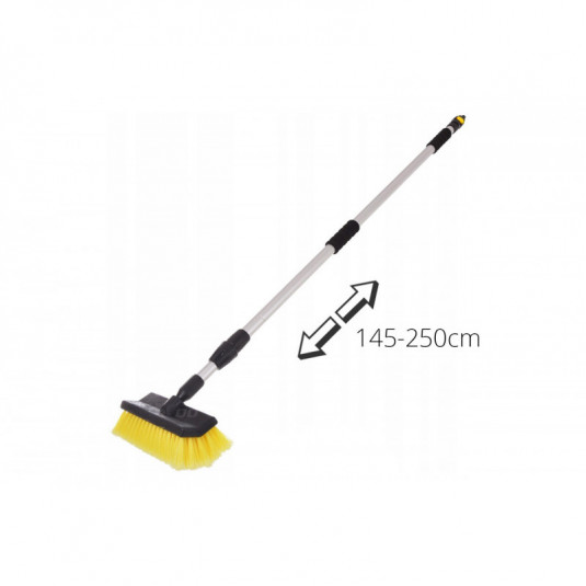 Perie pentru spălarea mașinii cu conexiune apă 145-250 cm