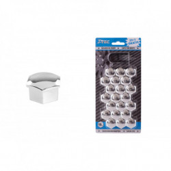 Set capace pentru șuruburi roți 19 mm - cromate