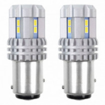 Becuri LED CANBUS 3020 22SMD UltraBright 1157 BAY15D P21/5W Alb 12V/24V