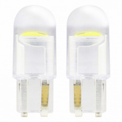 Becuri LED STANDARD T10 W5W COB HPC 12V alb rece