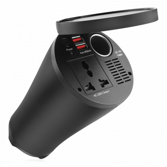 Convertor de tensiune AMiO 12V/230V 150W/300W 2xUSB PI02