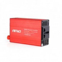 Convertor tensiune AMiO 24V/230V 300W/600W 2xUSB PI04